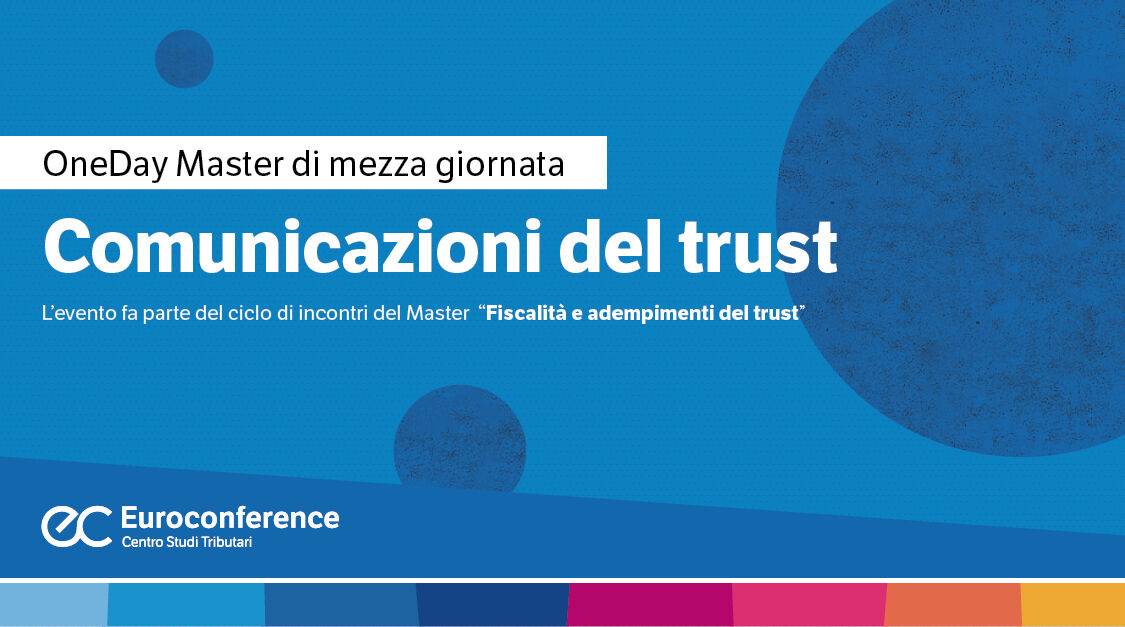 Immagine Comunicazioni del trust | Euroconference